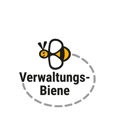 Veraltungs-Biene-Logo